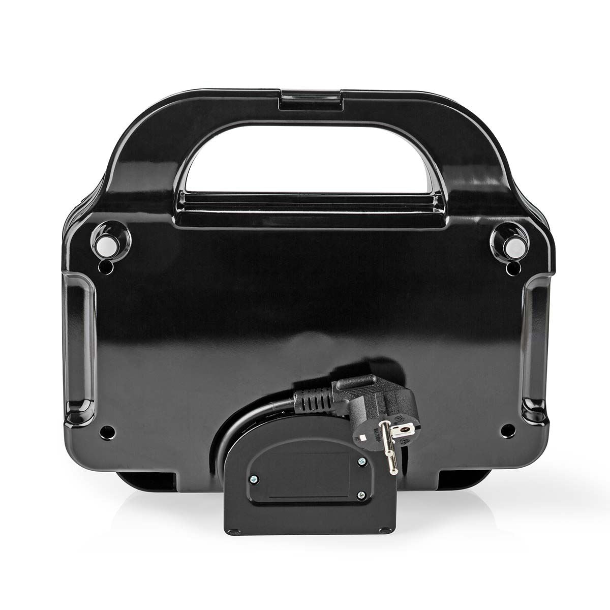 Nedis Multi Grill | Grill / Sandwich / Waffle | 900 W | 28 x 15 cm | Automatic temperature control | Plastic / Stainless Steel