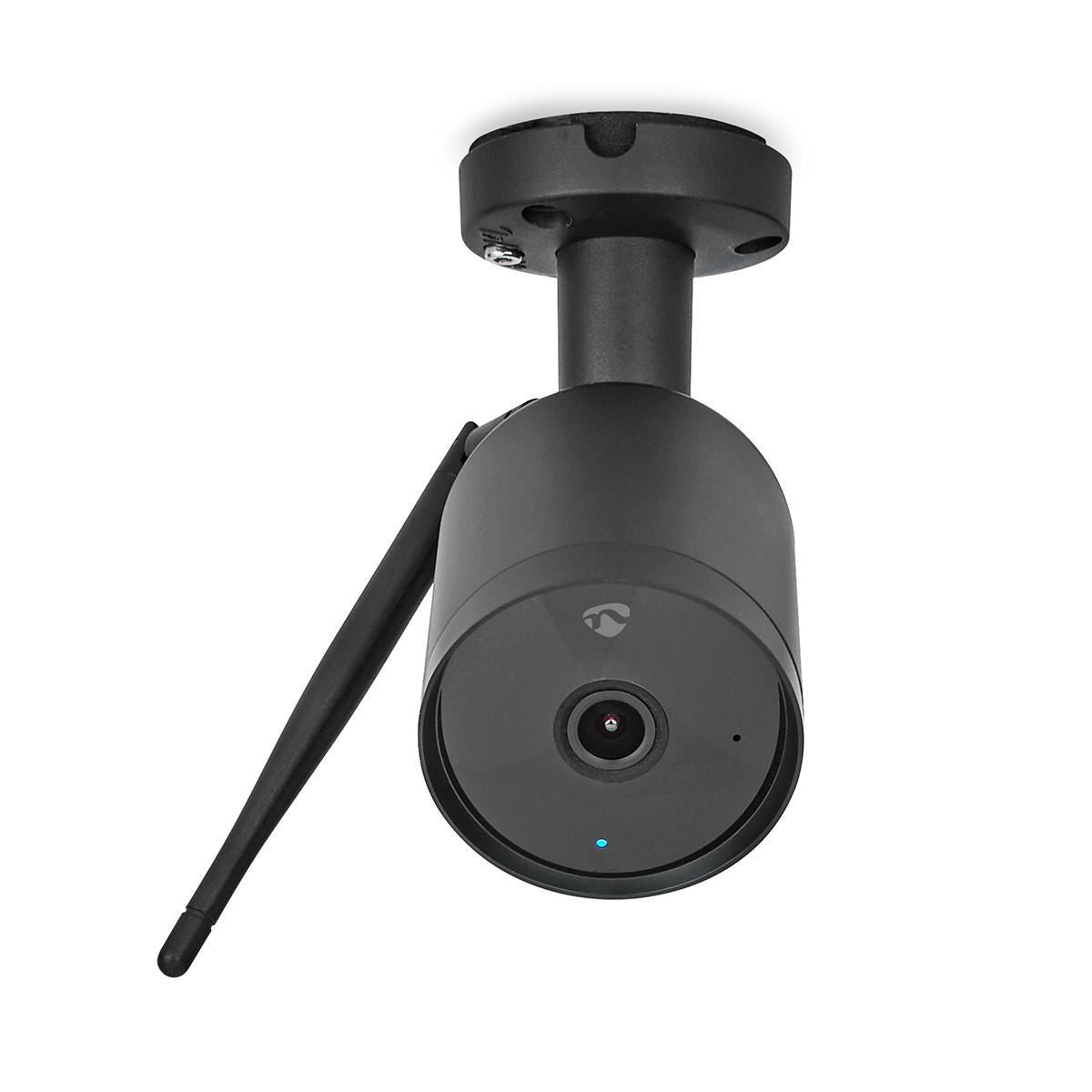 Nedis SmartLife Outdoor Camera | Wi-Fi | Full HD 1080p | IP65 | Cloud Storage (optional) / microSD (not included) | 12 V DC | With motion sensor | Night vision | Black