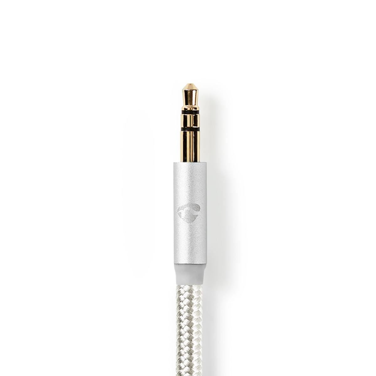 Nedis Lightning Adapter | Apple Lightning 8-Pin | 3.5 mm Male | Gold Plated | 1.00 m | Round | Nylon