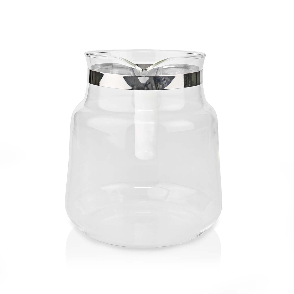 Nedis Glass Coffee Jug | Compatible with: Moccamaster K / KB/ 1 0PL / Excellent 10S | 1.2 l | White