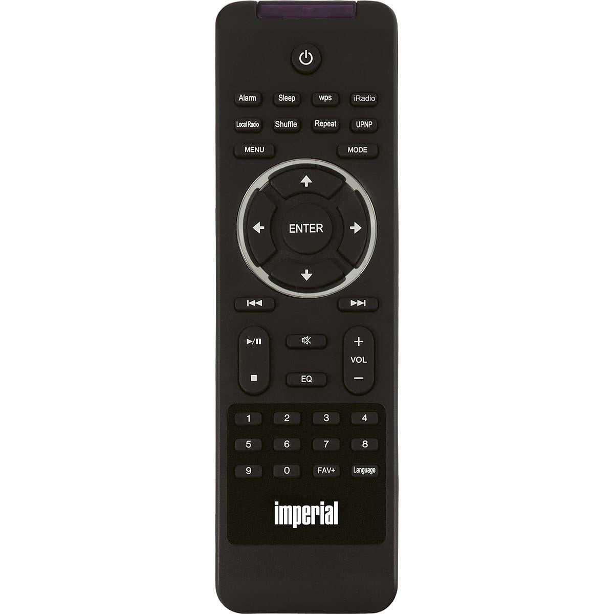 Imperial i110 Wi-Fi Internet Radio with Media Player Function Wood Look