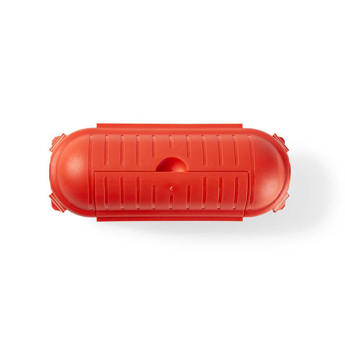 Nedis Socket Connector Box | IP44 | Plastic | Orange