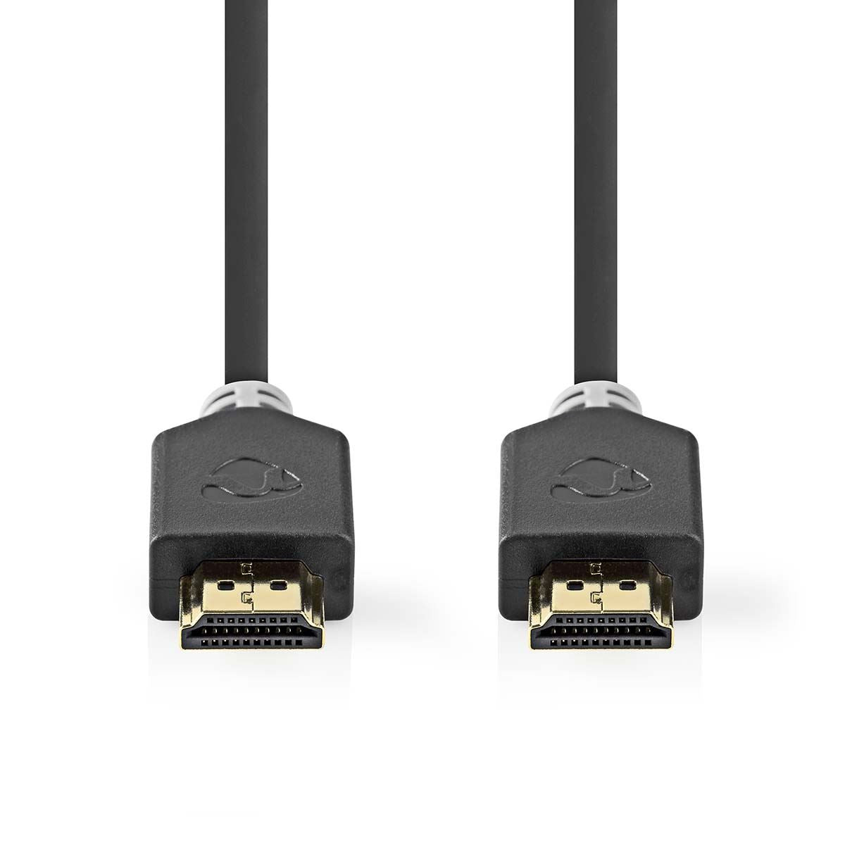 Nedis Ultra High Speed HDMI™ Cable | HDMI™ Connector | HDMI™ Connector | 8K@60Hz | 48 Gbps | 1.00 m | Round | 6.0 mm | Anthracite | Window Box