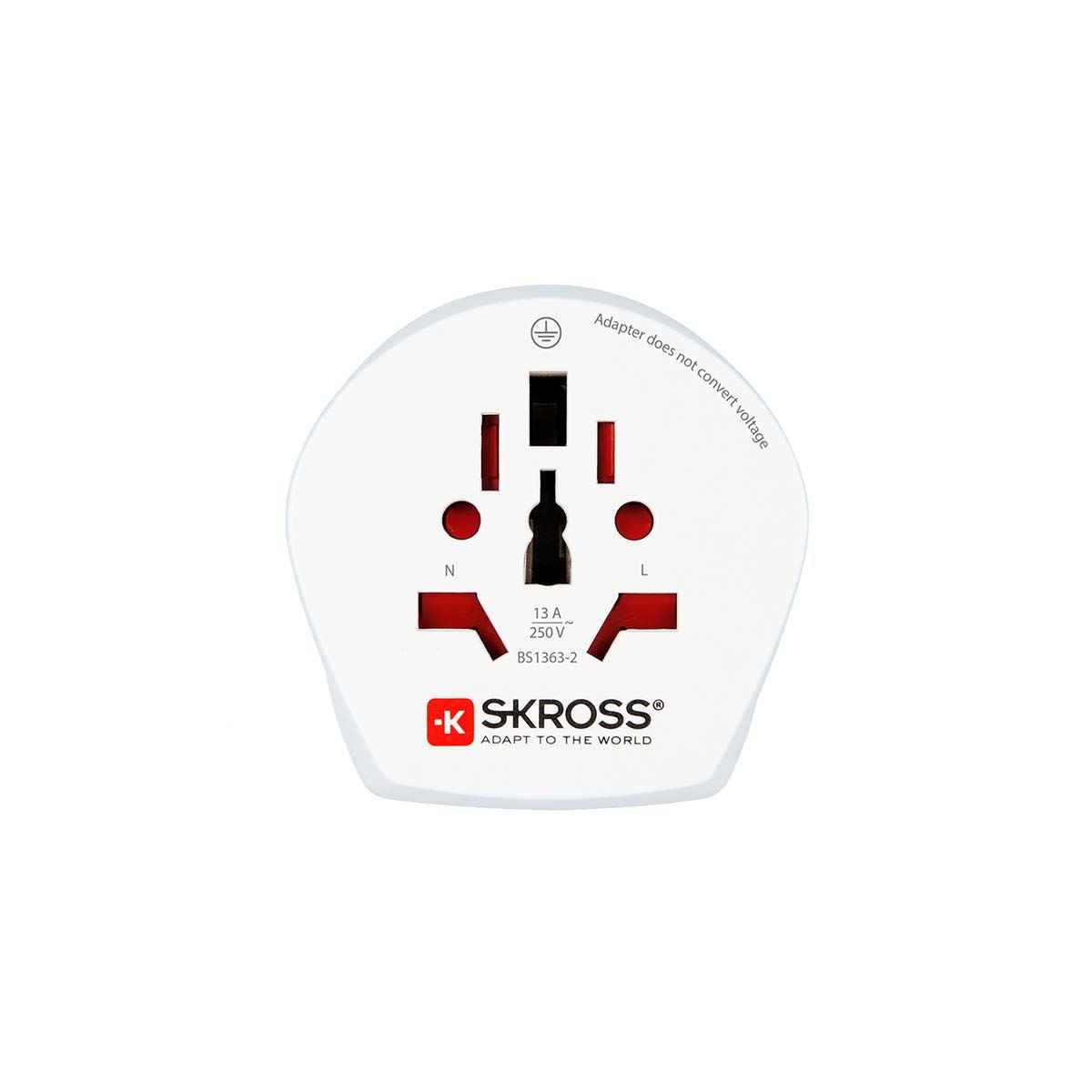 Skross SKross | Travel Adapter | Combo - World-to-UK Earthed