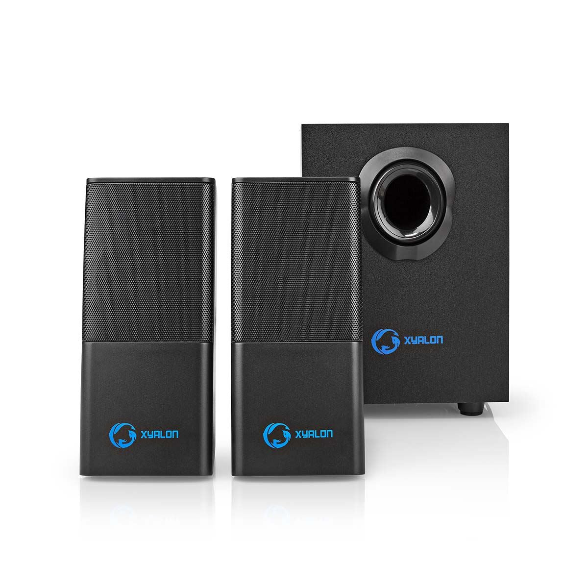 Nedis Gaming Speaker | Speaker channels: 2.1 | USB Powered | 3.5 mm Male | 30 W | Without Lighting | Volume control