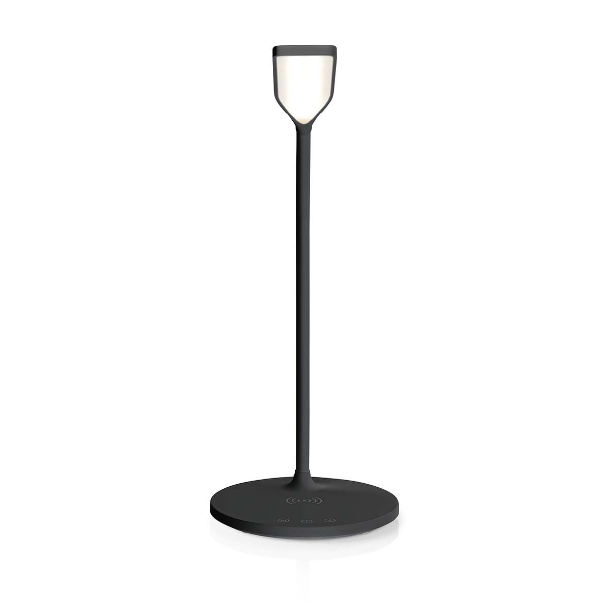 Nedis LED Lamp with Wireless Charger | Dimmer - On Product | LED / Qi | 15 W | With dimming | Cool White / Natural White / Warm White | 2700 - 6500 K