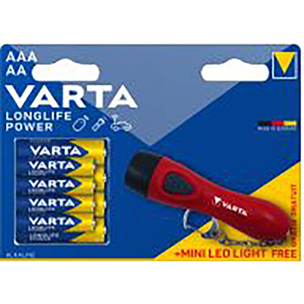 Varta Alkaline Battery AA+AAA High Energy 8-Promotional Blister