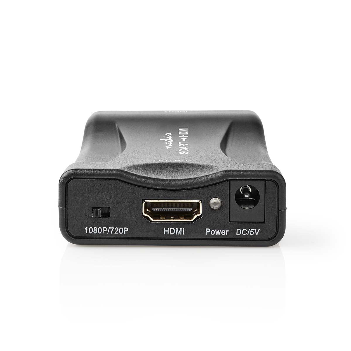 Nedis HDMI™ Converter | SCART Female | HDMI™ Output | 1-way | 1080p | 1.2 Gbps | ABS | Black