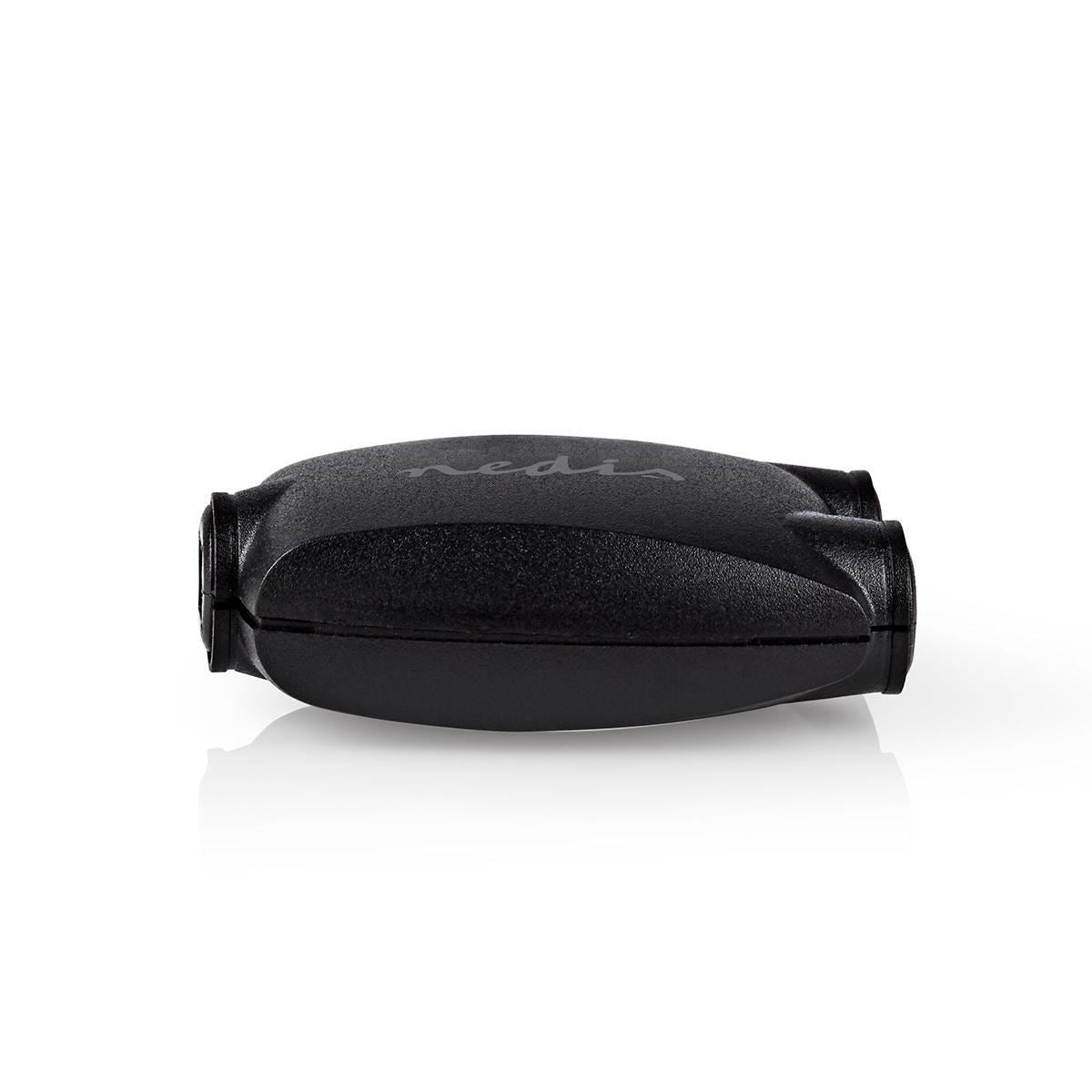 Nedis TosLink Adapter | TosLink Female | 2x TosLink Female | Splitter | ABS | Black | 1 pcs | Blister