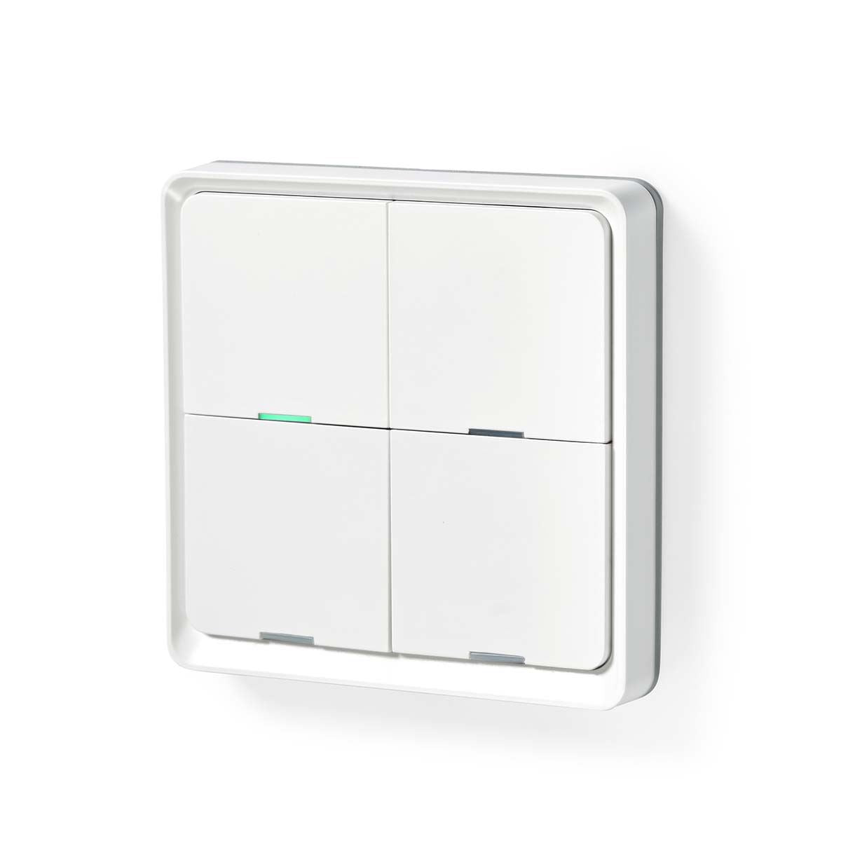 Nedis SmartLife Wall Switch | Zigbee 3.0 | Wall Mount | Android™ / IOS | Plastic | White