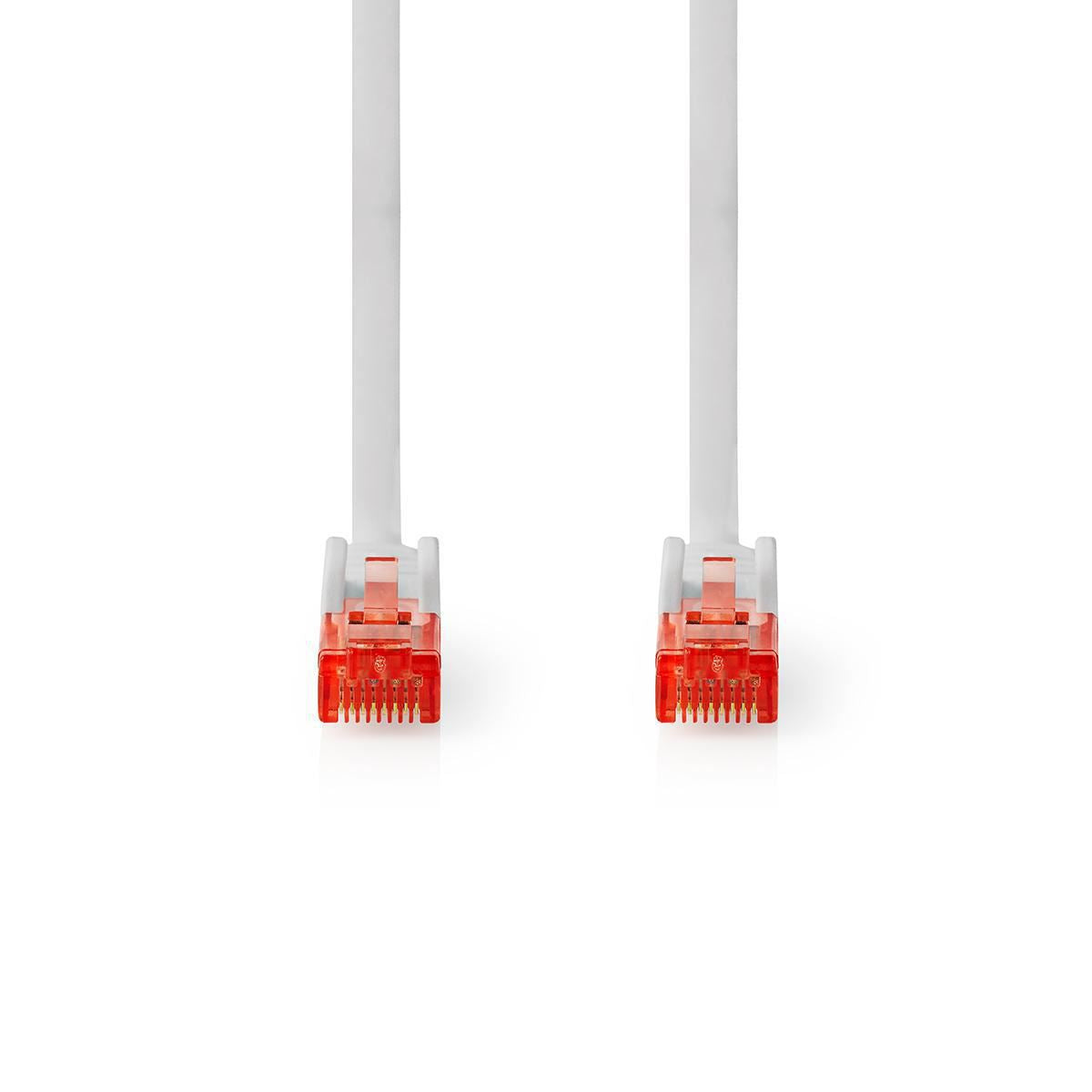 Nedis CAT6 Network Cable | RJ45 Male | RJ45 Male | U/UTP | 30.0 m | Round | PVC | White | Polybag