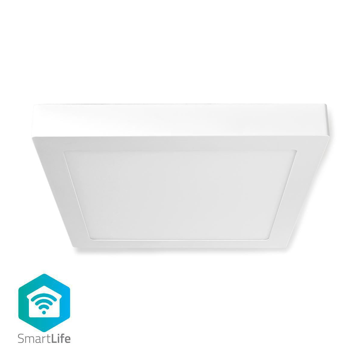 Nedis SmartLife Ceiling Light | Wi-Fi | Cool White / RGB / Warm White | Square | 1400 lm | 2700 - 6500 K | IP20 | Energy class: G | Android™ / IOS