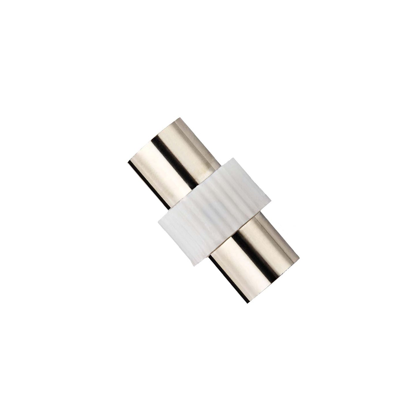 Nedis Satellite & Antenna Adapter | IEC (Coax) Female | IEC (Coax) Female | Nickel Plated | 75 Ohm | Straight | Metal / Plastic | White | 1 pcs | Envelope