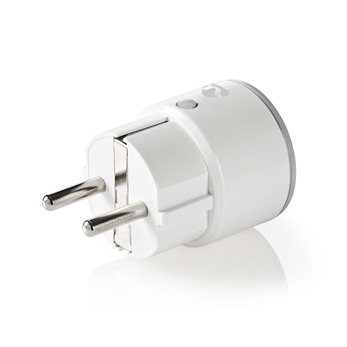 Nedis SmartLife Smart Plug | Wi-Fi | IP21 | Power meter | 2500 W | Plug with earth contact / Type F (CEE 7/7) | -10 - 40 °C | Android™ / IOS | White | 1 pcs