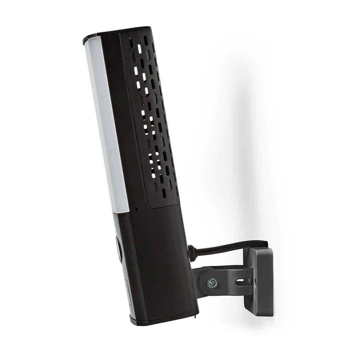 Nedis SmartLife Outdoor Camera | Wi-Fi | Ambient light | Full HD 1080p | IP65 | Cloud Storage (optional) / microSD (not included) / Onvif | 100 - 240 V AC | With motion sensor | Night vision | Black