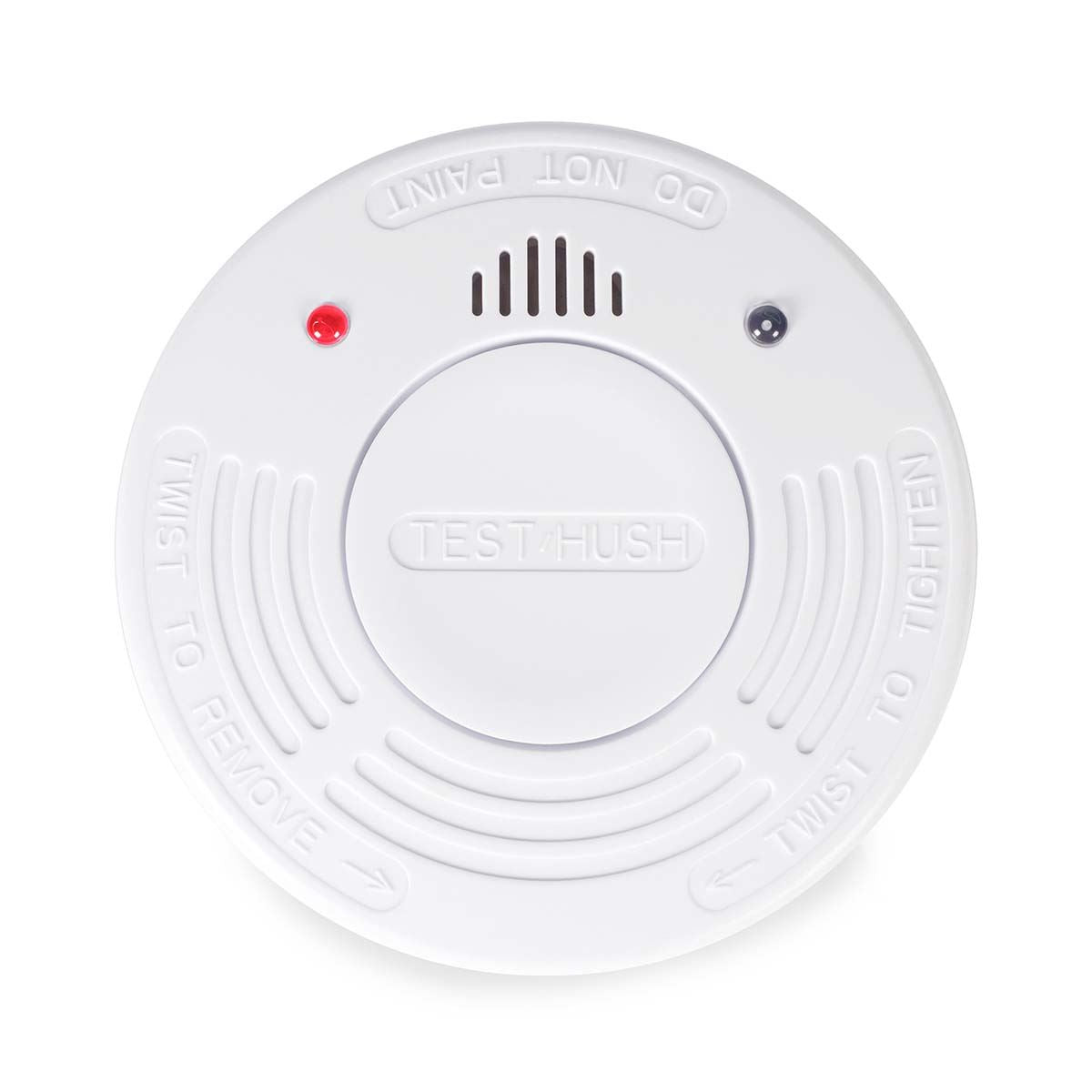Nedis Smoke Alarm | Battery Powered | Battery life up to: 10 year | EN 14604 | With pause button | With test button | 85 dB | ABS | White