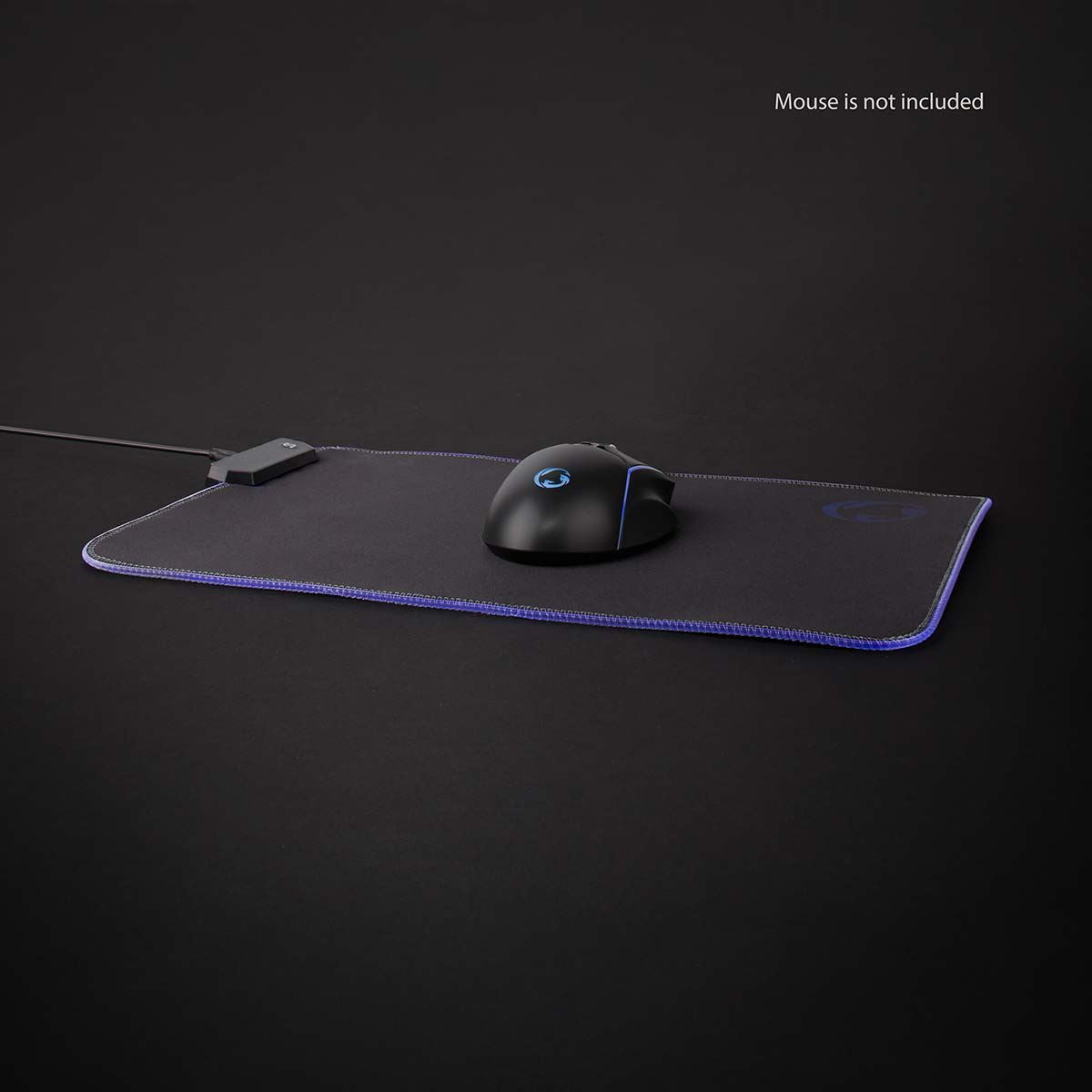 Nedis Gaming Mouse Pad | Microfiber / Rubber | Black