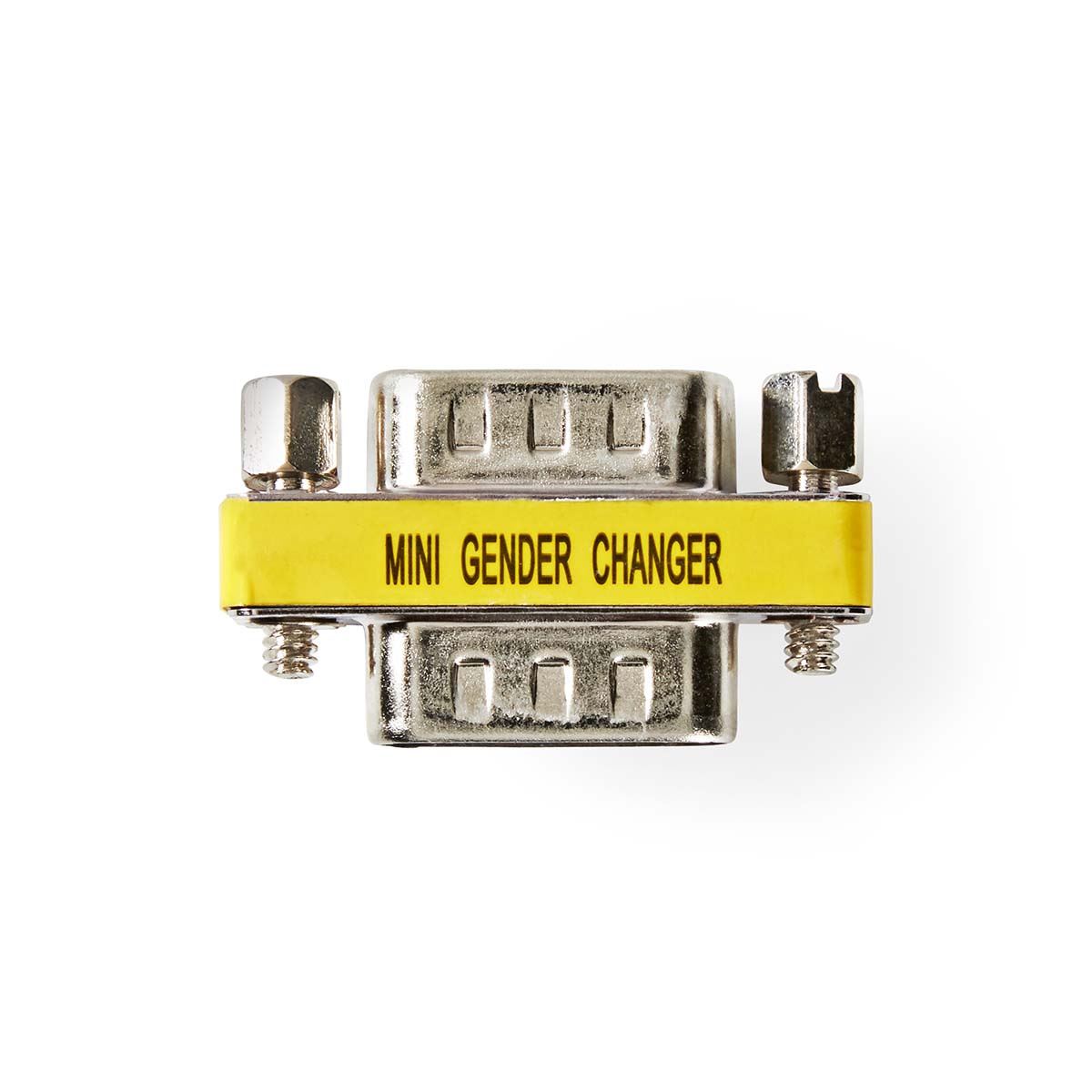 Nedis Serial Adapter | Adapter | D-SUB 9-Pin Male | D-SUB 9-Pin Male | Nickel Plated | Metal | Metal | Box