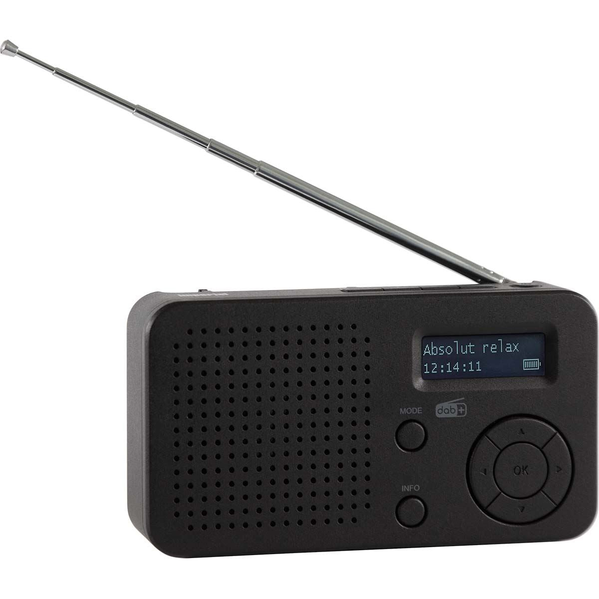 Imperial DABMAN 17 portable DAB+/FM radio with Bluetooth Black