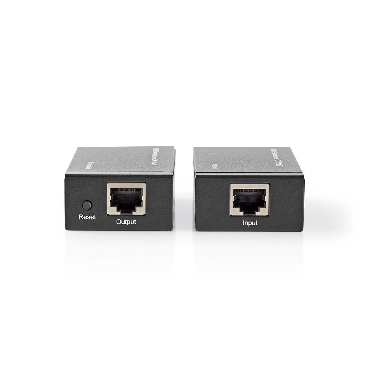 Nedis HDMI™ Extender | Over Cat6 | up to 60.0 m | 1080p | 1.65 Gbps | Metal | Anthracite