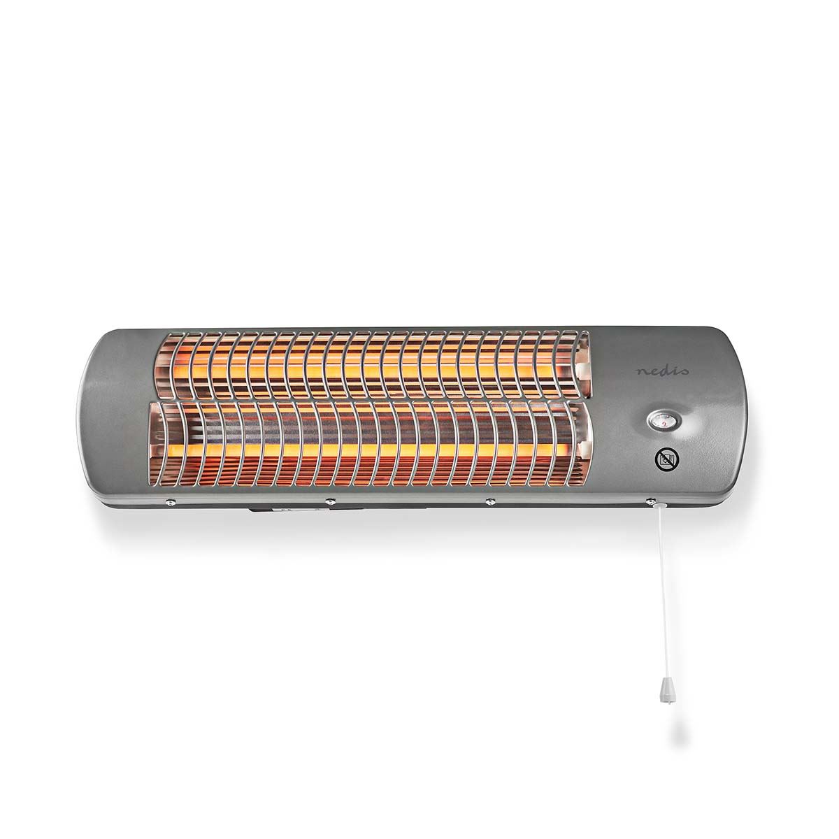 Nedis Bathroom Heater | 1200 W | 2 Heat Modes | X4 | Grey