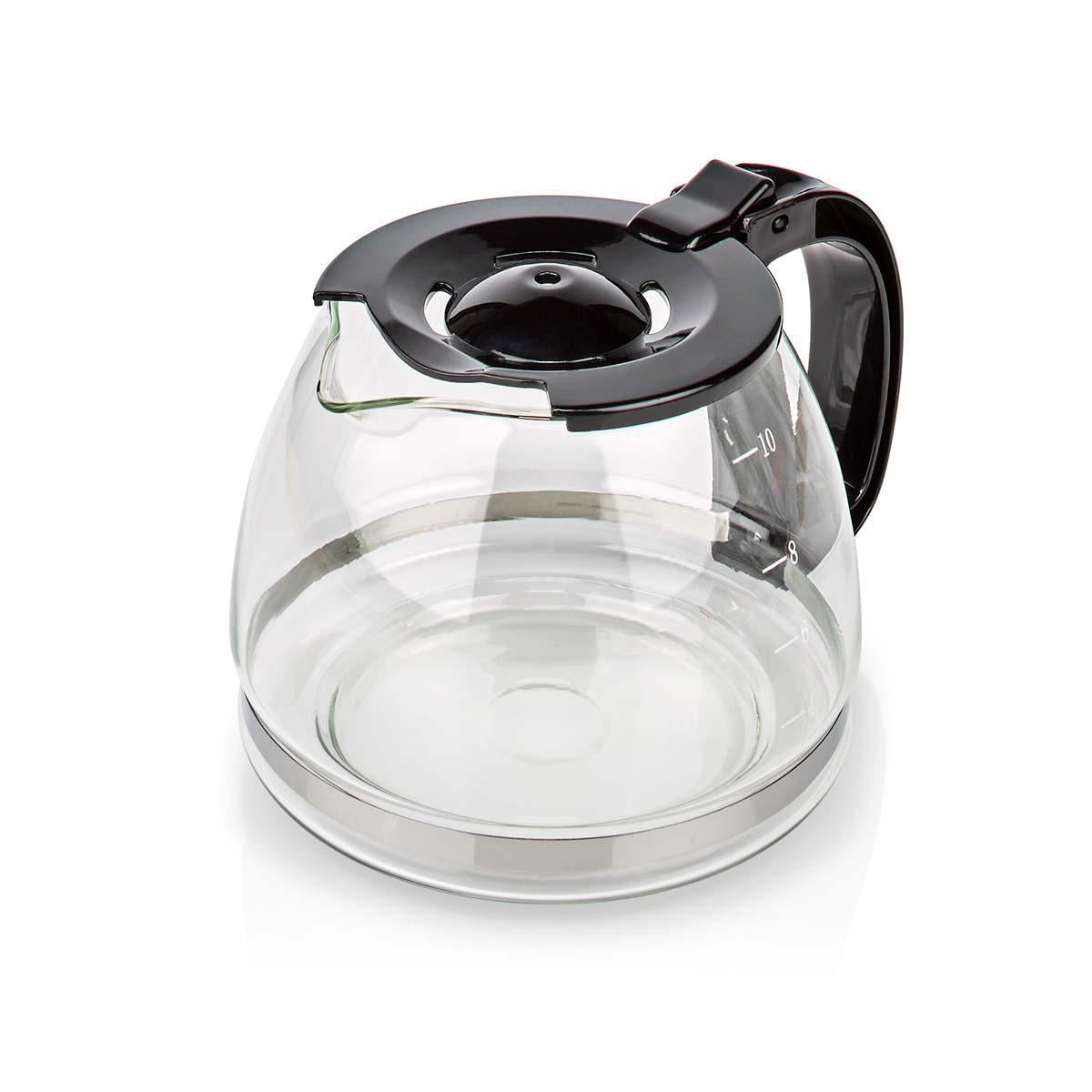 Nedis Coffee Maker | Filter Coffee | 1.25 l | 10 Cups | Keep warm feature | Black