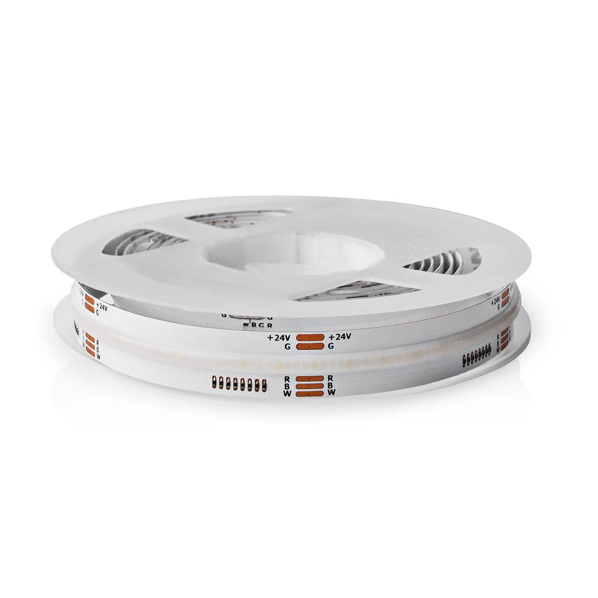 Nedis SmartLife LED Strip | Wi-Fi | RGB / Warm to Cool White | COB | 2.00 m | IP20 | 2700 - 6500 K | 860 lm | Android™ / IOS