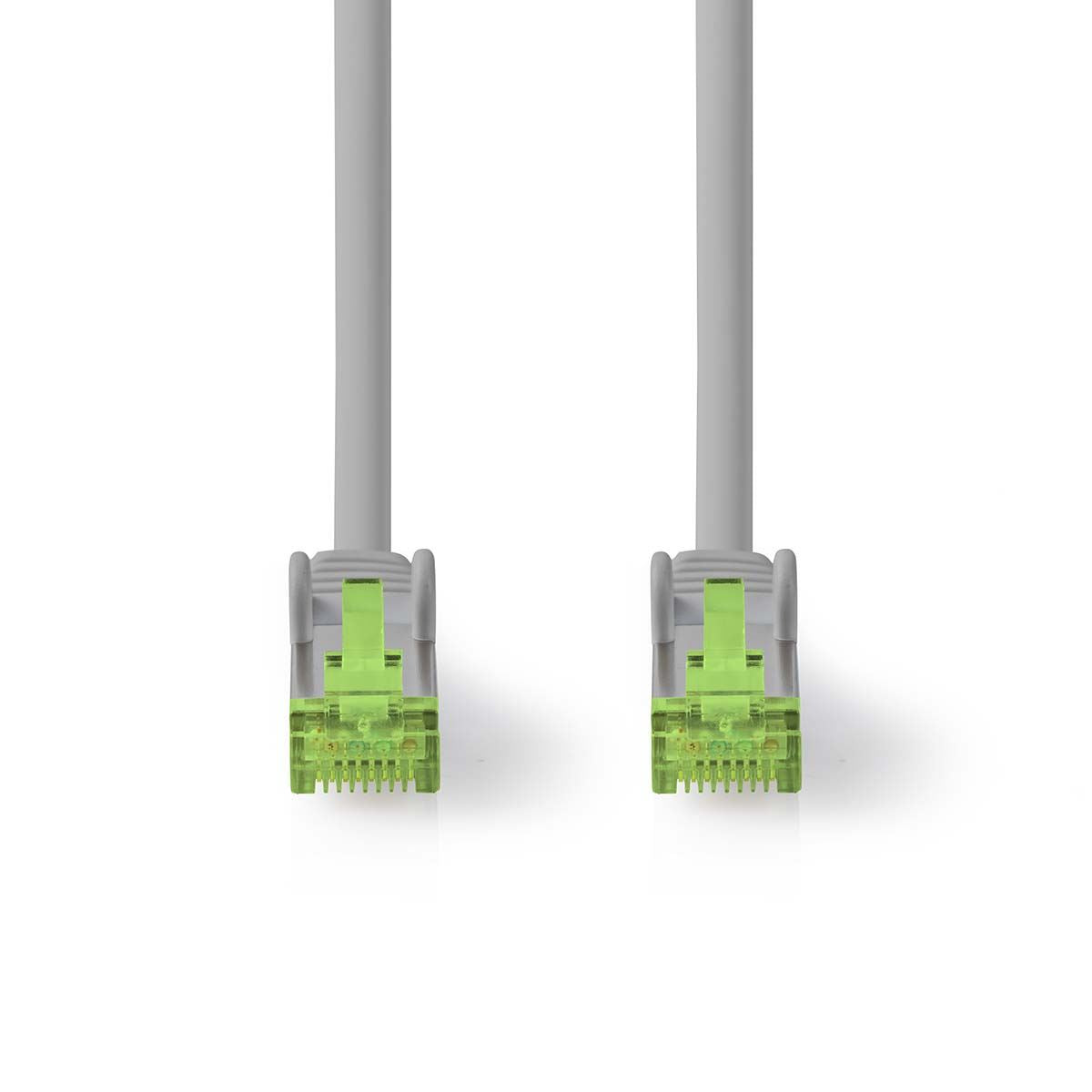 Nedis Cat 8.1 Network Cable | S/FTP | RJ45 Male | RJ45 Male | 15.0 m | Round | LSZH | Grey | Label
