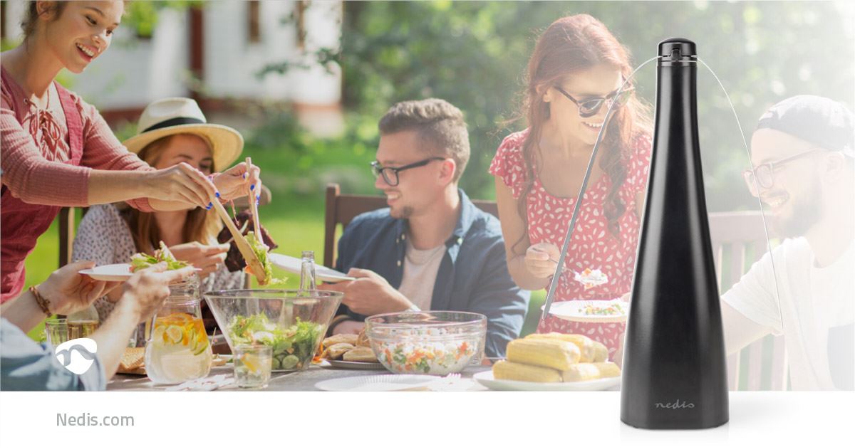 Nedis Fly Repeller | Blades diameter: 400 mm | Required batteries (not included): 2x AA/LR6
