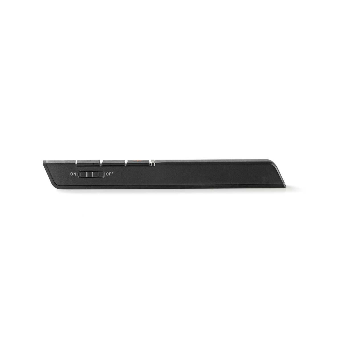 Nedis Presenter | Laser pointer range up to: 100 m | Wireless range up to: 30 m | Black