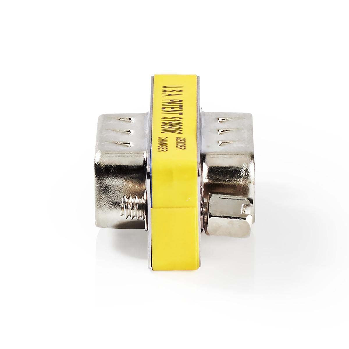 Nedis Serial Adapter | Adapter | D-SUB 9-Pin Male | D-SUB 9-Pin Male | Nickel Plated | Metal | Metal | Box