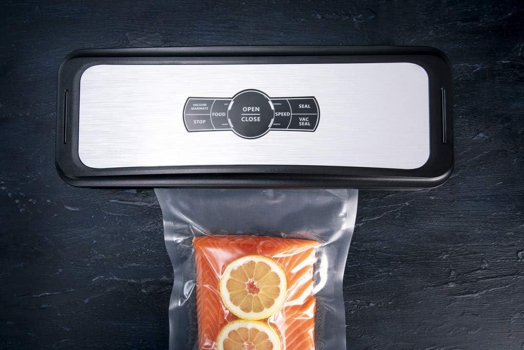 Gastronoma Vacuum sealer | 120w |Built-in Cutter | Black