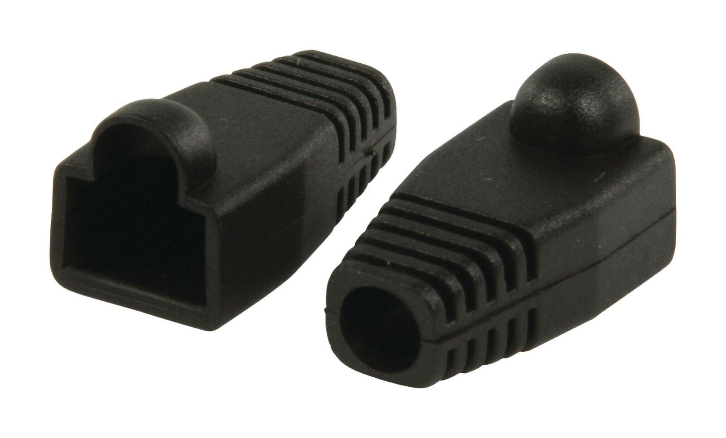 Nedis Strain Relief Boot | RJ45 | PVC | Black | Box | 10 pcs