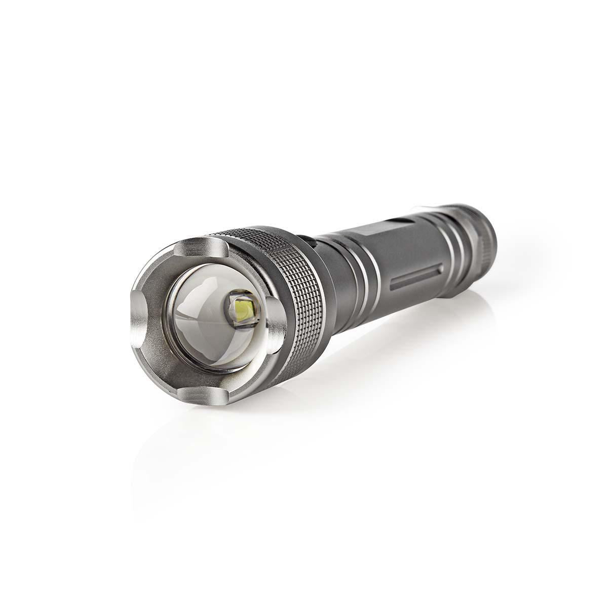 Nedis LED Torch | Battery Powered | 4.5 V DC | 10 W | 3x C/LR14 | Rated luminous flux: 500 lm | Light range: 250 m | Beam angle: 9.5 °