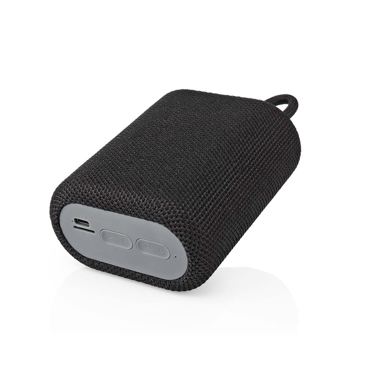 Nedis Bluetooth® Speaker | Maximum battery play time: 7 hrs | Handheld Design | 7 W | Mono | Built-in microphone | Linkable | Black