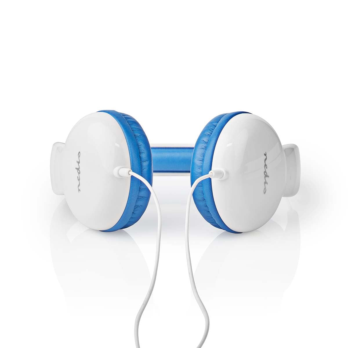 Nedis On-Ear Wired Headphones | 3.5 mm | Cable length: 1.20 m | 82 dB | Blue
