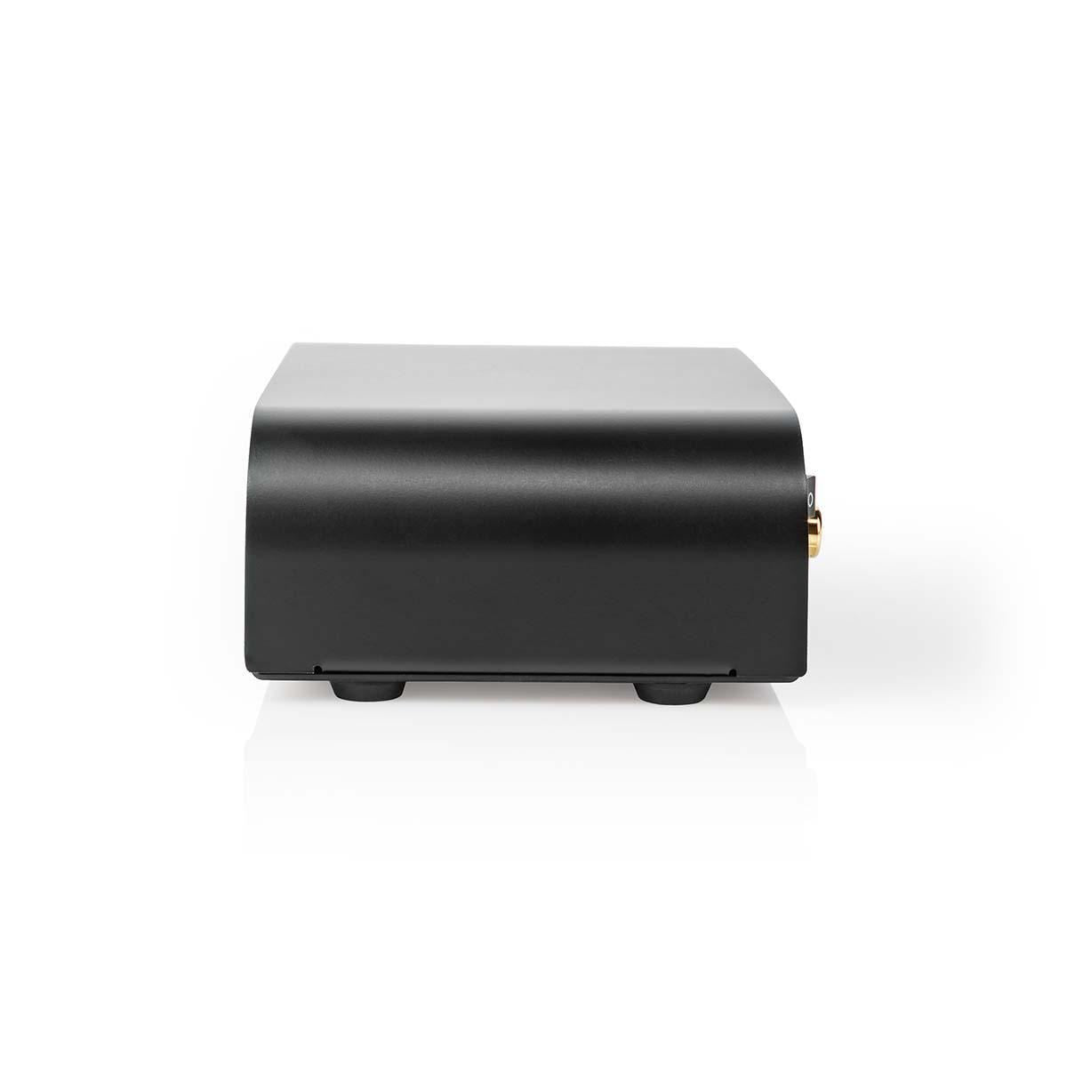 Nedis Preamplifier | Connection input: 1x RCA | Connection output: 1x RCA | 2 Channels | Phono / Turntable | Automatic | Black