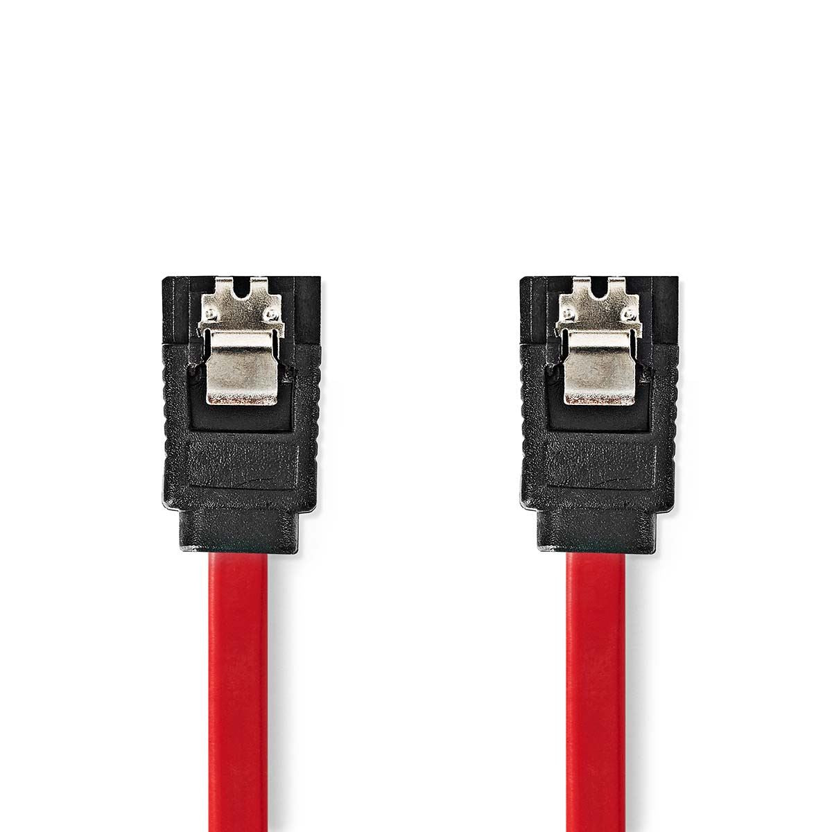 Nedis SATA Cable | 1.5 Gbps | SATA 7-Pin Female | SATA 7-Pin Female | Nickel Plated | 0.50 m | Flat | PVC | Red | Box