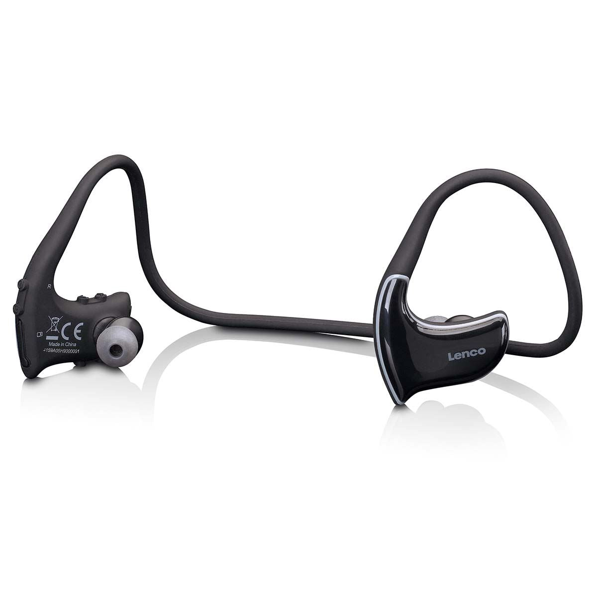 Lenco Splashproof Sport Bluetooth headphone and MP3 player in-1