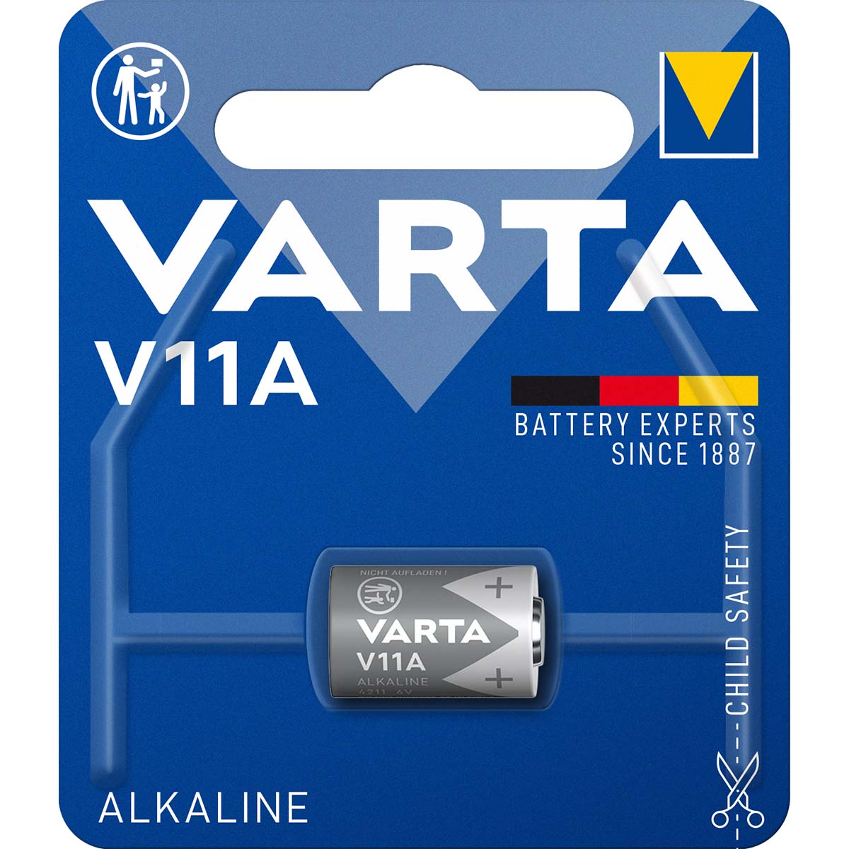 Varta Alkaline Battery V11A 1-Blister
