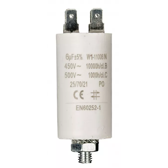 No Brand Capacitor 6.0uf / 450 v + Aarde