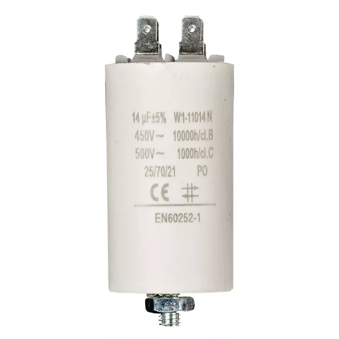 No Brand Capacitor 14.0uf / 450 v + Aarde