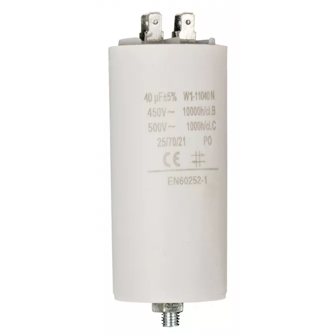 No Brand Capacitor 40.0uf / 450 v + Aarde
