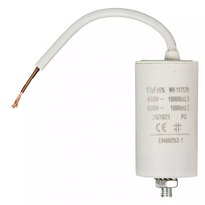 No W9-11212N | Brand Capacitor 12.0uf / 450 V + cable