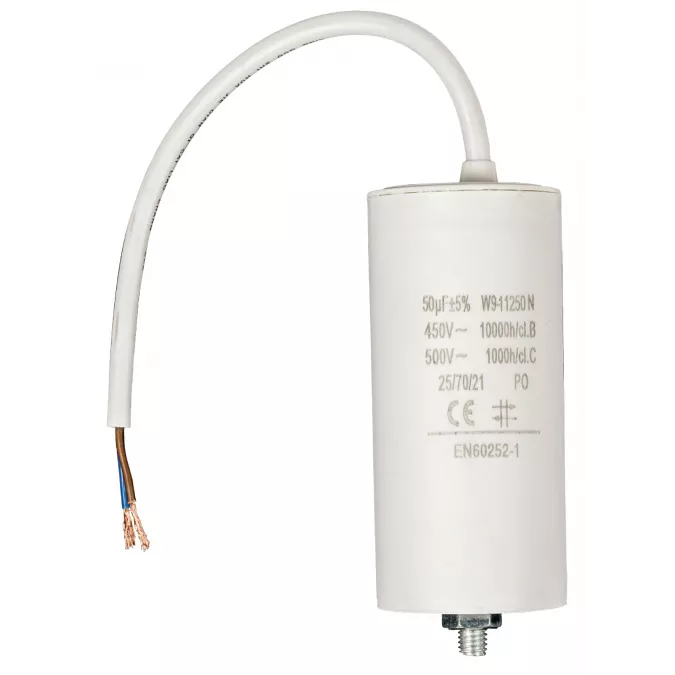 No Brand Capacitor 50.0uf / 450 V + cable
