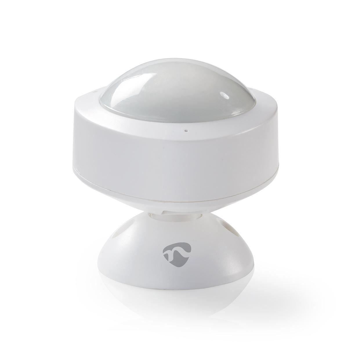 Nedis SmartLife Motion Sensor | Wi-Fi | Battery Powered / Mains Powered | Detector angle: 120 ° | Detector range: 10.0 m | White