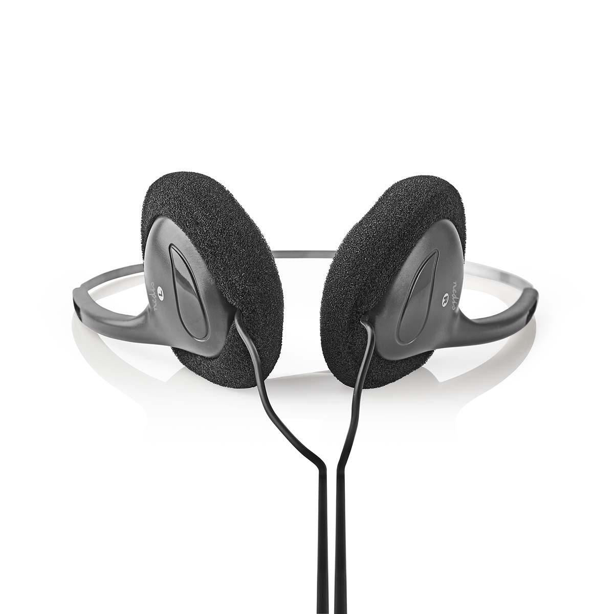 Nedis On-Ear Wired Headphones | 3.5 mm | Cable length: 1.20 m | Black