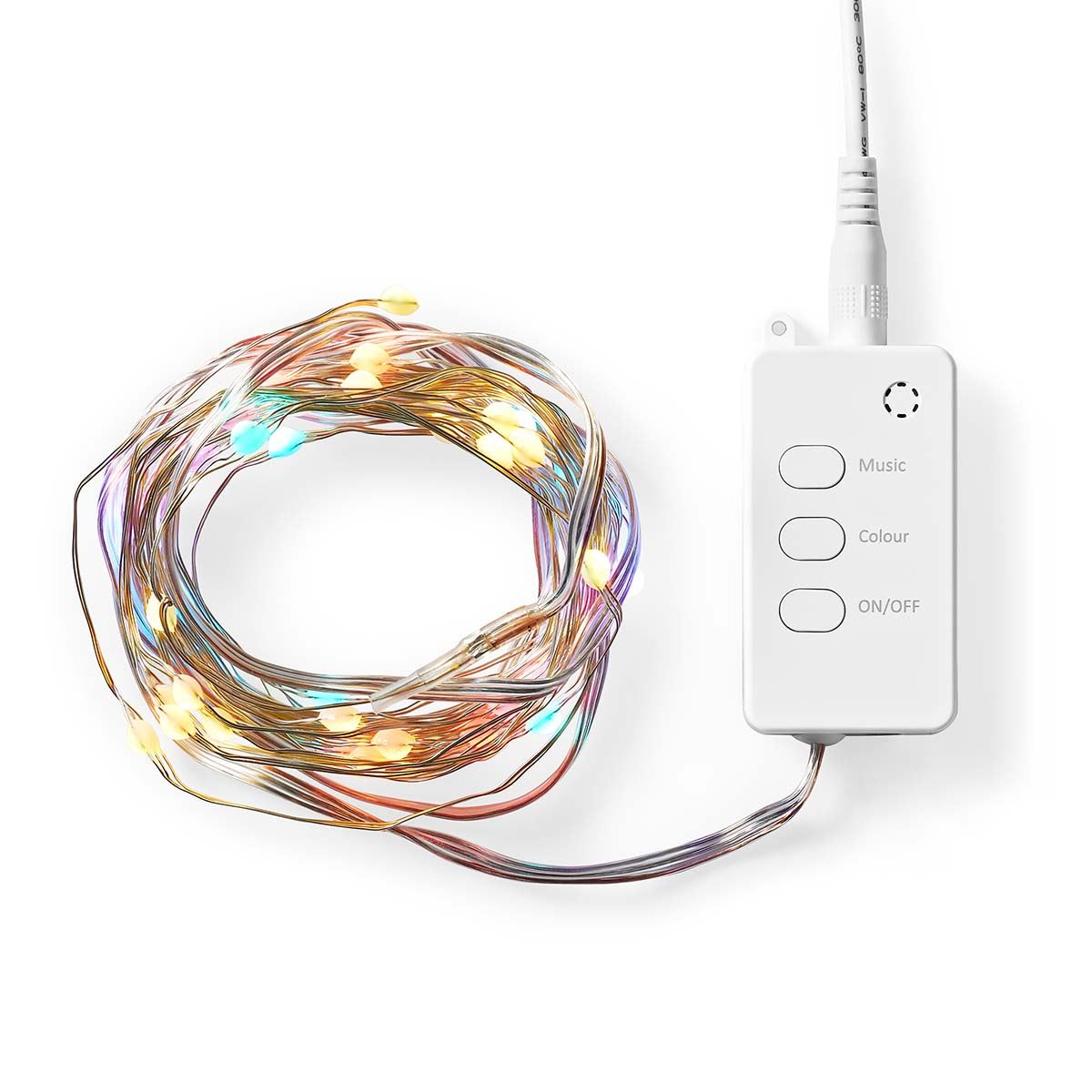 Nedis SmartLife LED Decorative Lights | Wi-Fi | Multi Colour | SMD | 5.00 m | IP20 | 2700 - 6500 K | 400 lm | Android™ / IOS
