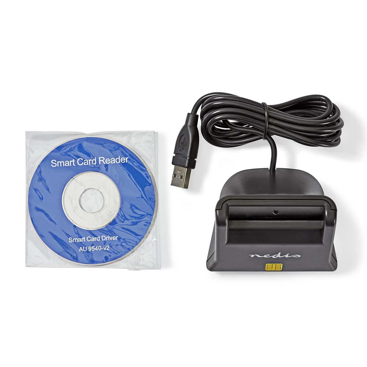 Nedis Card Reader | Smart Card (ID) | USB 2.0