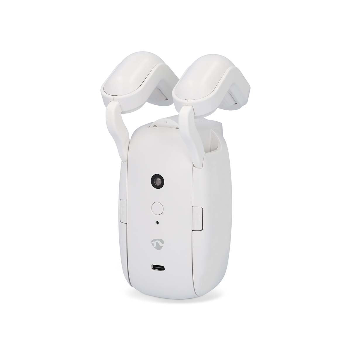 Nedis SmartLife Curtain Robot | Rod Rail | Curtains / Drapes | Battery Powered / USB Powered | 4000 mAh | Bluetooth® | White
